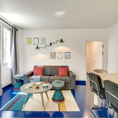 Modern & Colourful 3Bd For 9 Guests In Le Marais! Apartment Paris Exterior photo